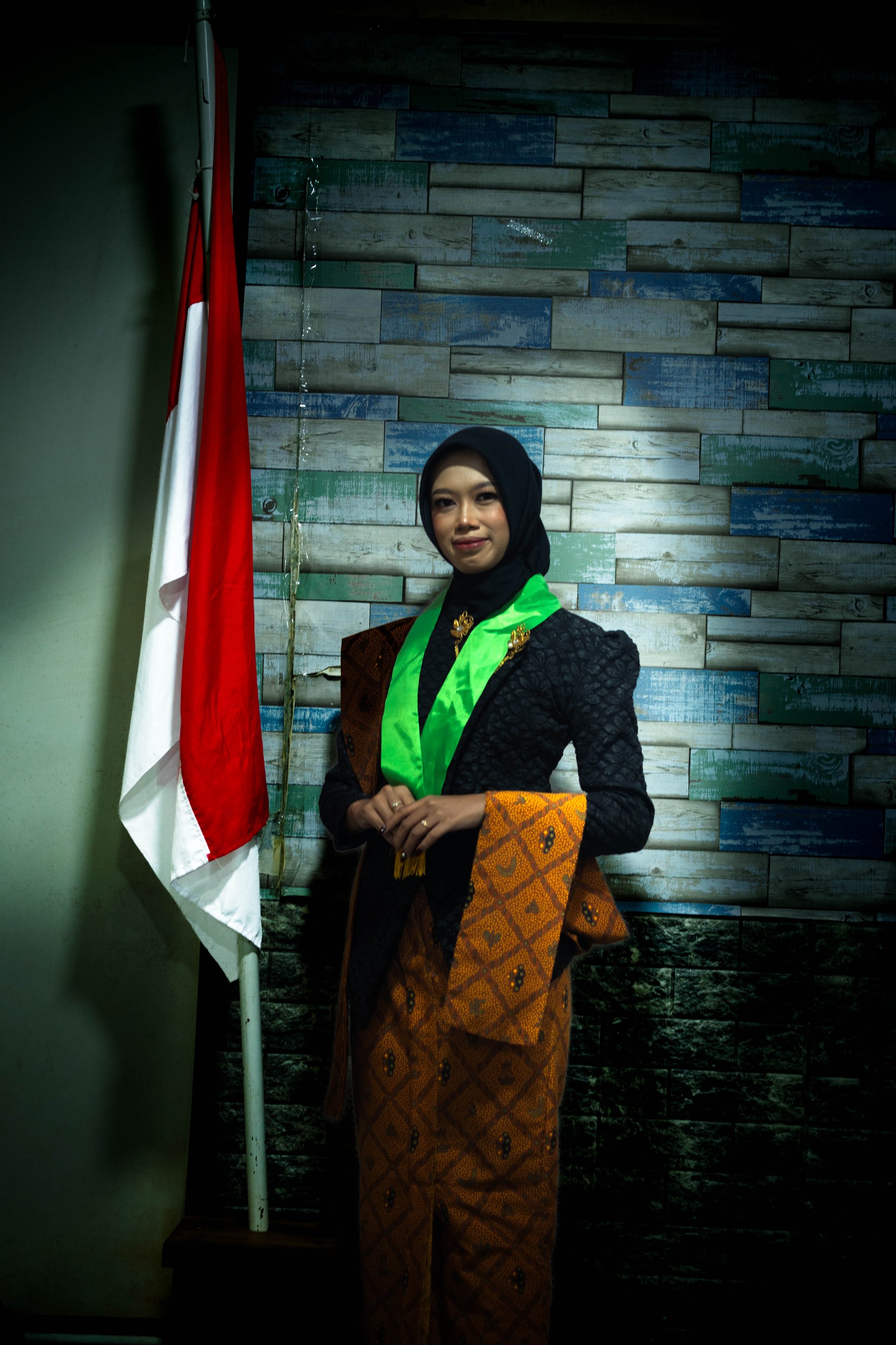 Sesi foto wisuda individu